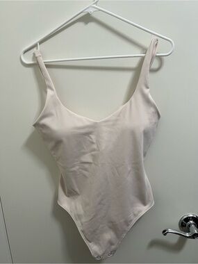 Active By Teal Cream Bodysuit